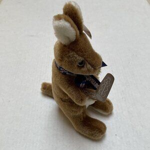 Australia Kangaroo Plush Boomerang Mama Baby Stuffed Animal Toy Travel Decor